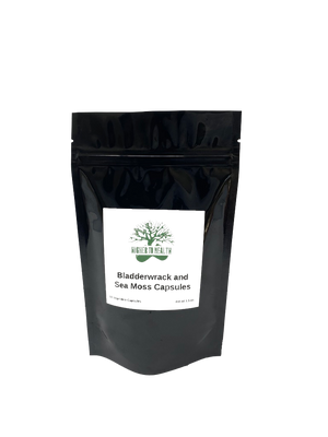 Bladderwrack and Irish Sea Moss herbal Supplements/ Capsules 